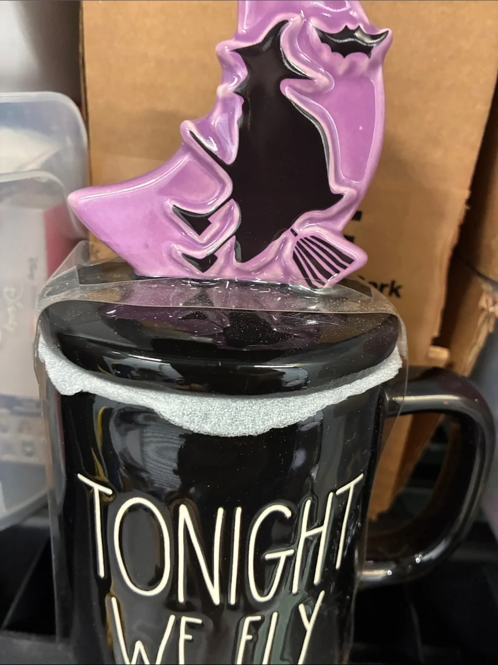Rae Dunn Witchy mug & topper
